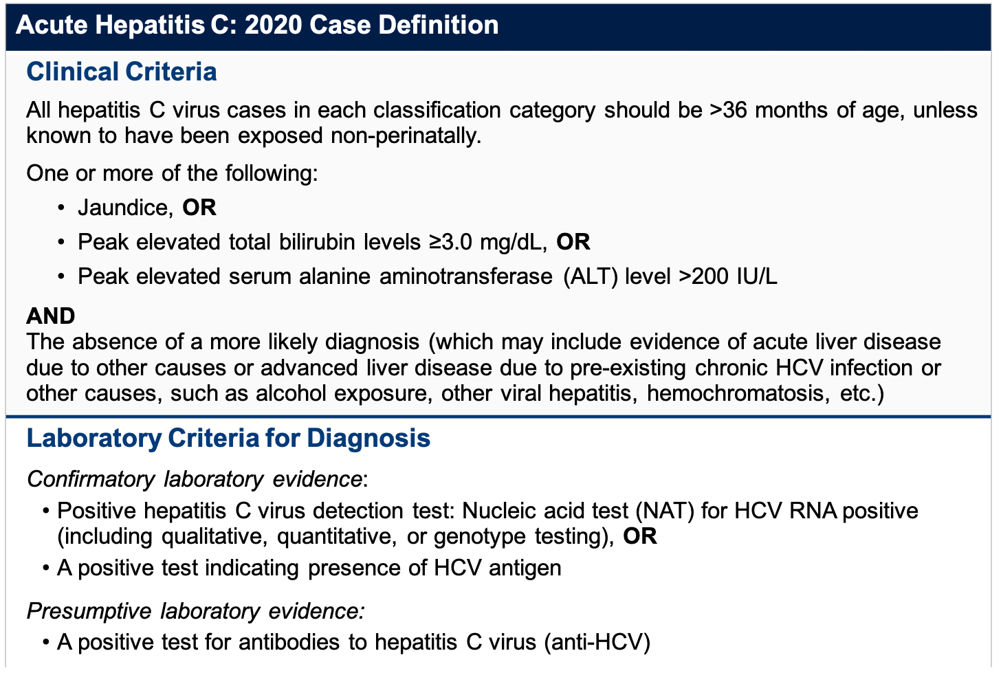 case study on hepatitis c